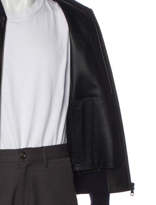 Gucci Lamb Leather Bomber Jacket