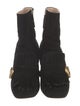 Gucci Double G Logo Suede Boots