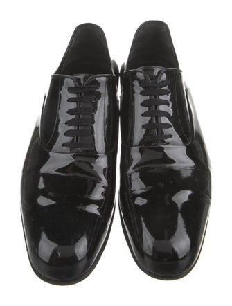Gucci Patent Leather Oxfords