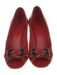 Gucci Horsebit Accent Patent Leather Pumps