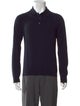 Gucci Collar Long Sleeve Polo Shirt