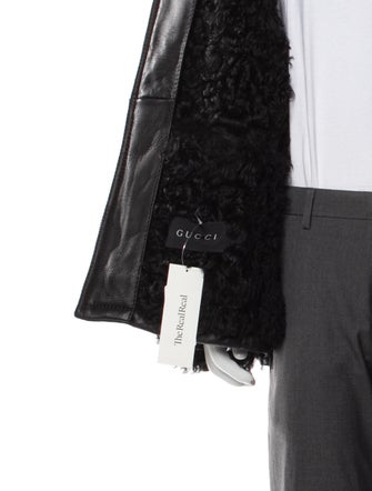 Gucci Lambskin Moto Jacket