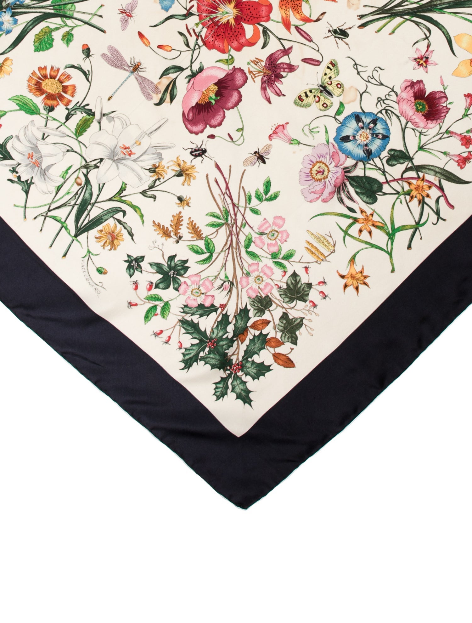 Gucci Silk Vintage Scarf