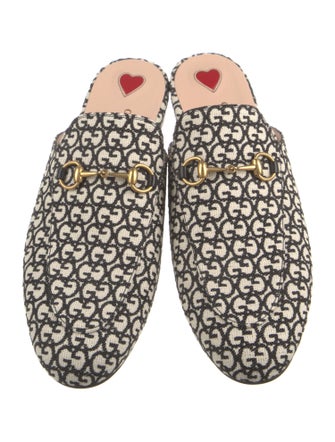 Gucci GG Canvas Canvas Mules