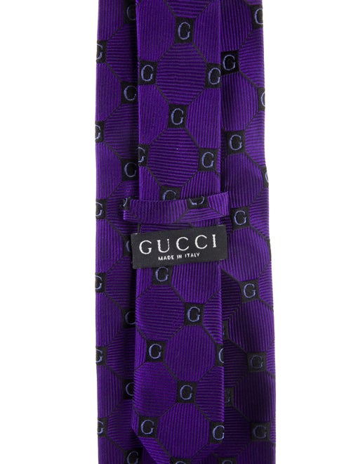 Gucci Silk Patterned Tie