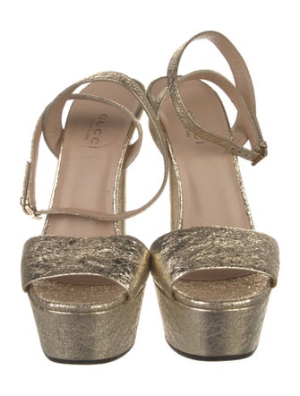 Gucci Leather Sandals