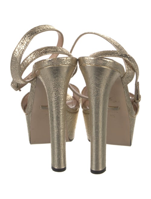 Gucci Leather Sandals