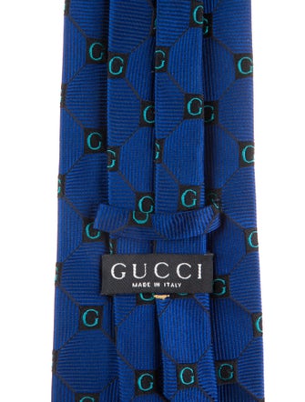 Gucci Pattern Print Tie