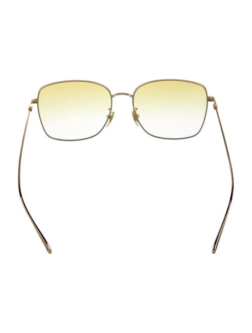 Gucci Web Accent Oversize Sunglasses