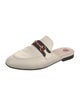 Gucci 1955 Horsebit Accent Leather Mules