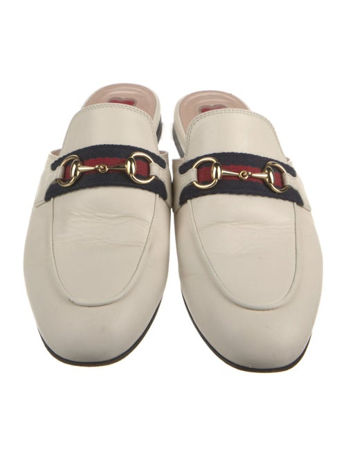 Gucci 1955 Horsebit Accent Leather Mules