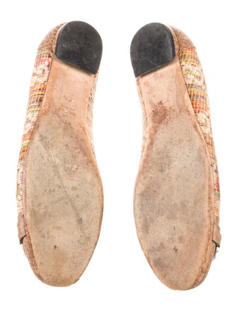 Gucci Horsebit Accent Leather Ballet Flats