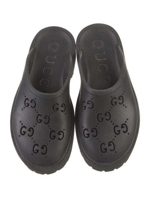 Gucci GG Signature Rubber Mules