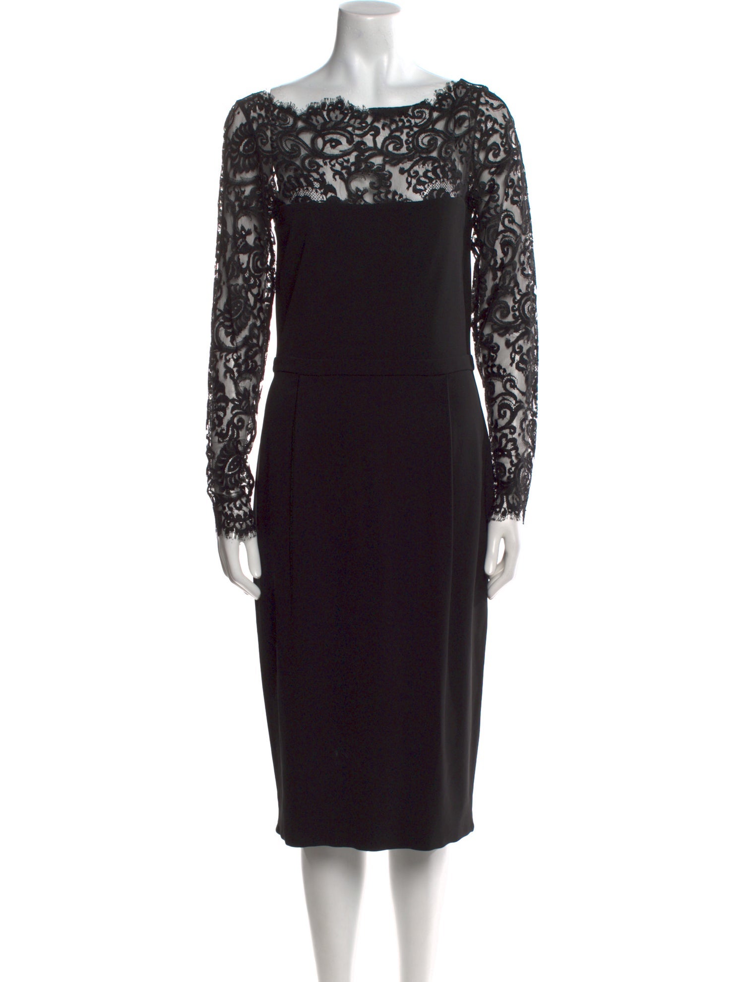 Gucci Lace Pattern Midi Length Dress