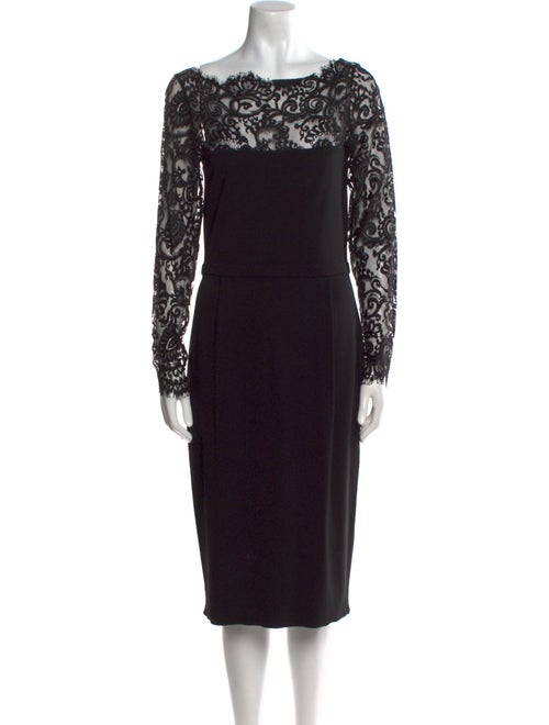 Gucci Lace Pattern Midi Length Dress