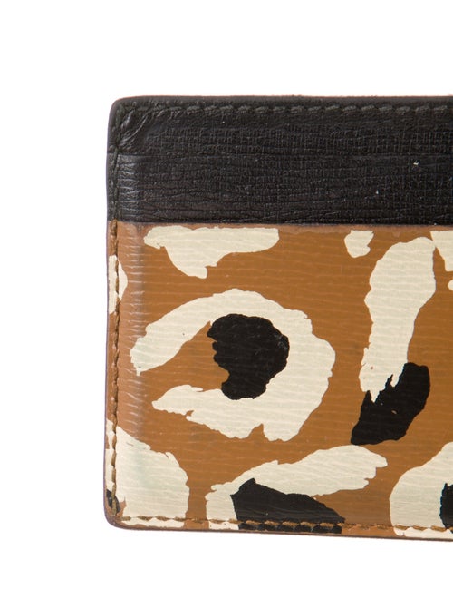 Gucci Interlocking G Logo Leather Card Holder