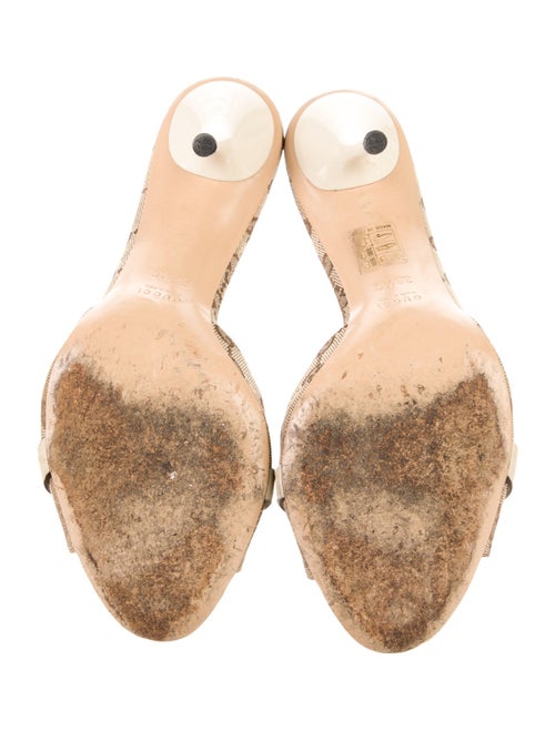 Gucci GG Canvas Canvas Sandals