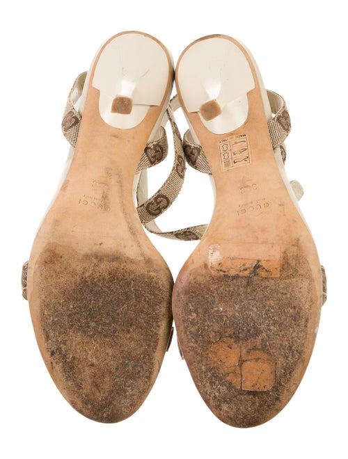 Gucci GG Canvas Canvas Sandals