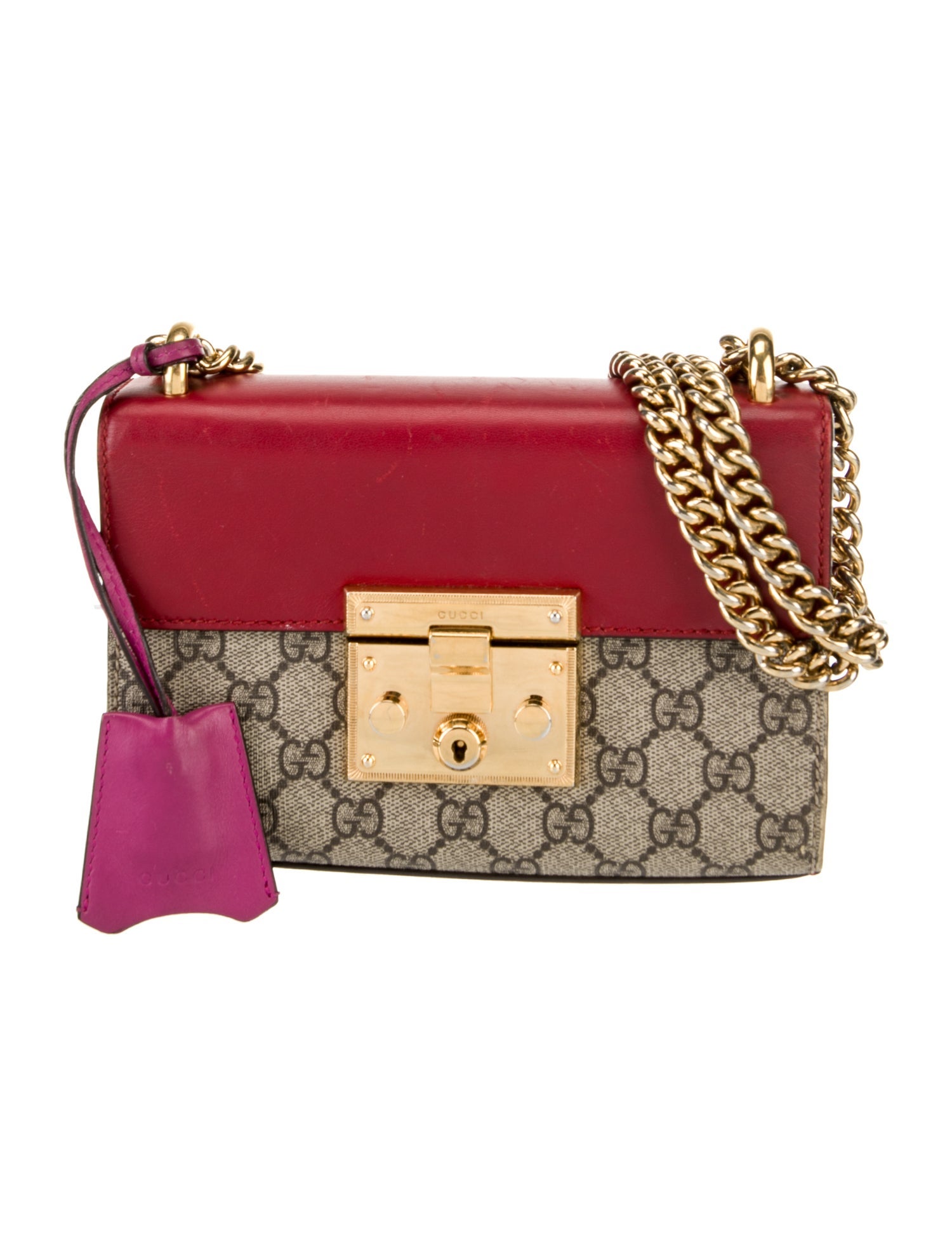 Gucci GG Supreme Padlock Mini