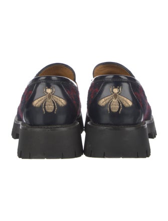 Gucci 1955 Horsebit Accent Velvet Loafers