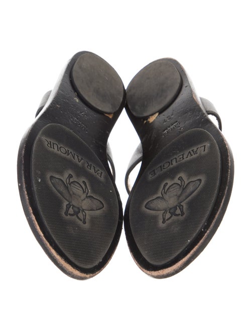 Gucci Interlocking G Logo Leather Slides