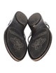 Gucci Interlocking G Logo Leather Slides