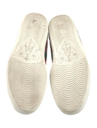 Gucci Web Accent Terry Cloth Sneakers