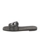 Gucci Interlocking G Logo Rubber Slides
