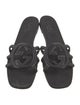 Gucci Interlocking G Logo Rubber Slides