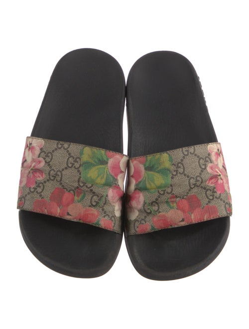 Gucci Flora Print Slides
