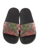 Gucci Flora Print Slides