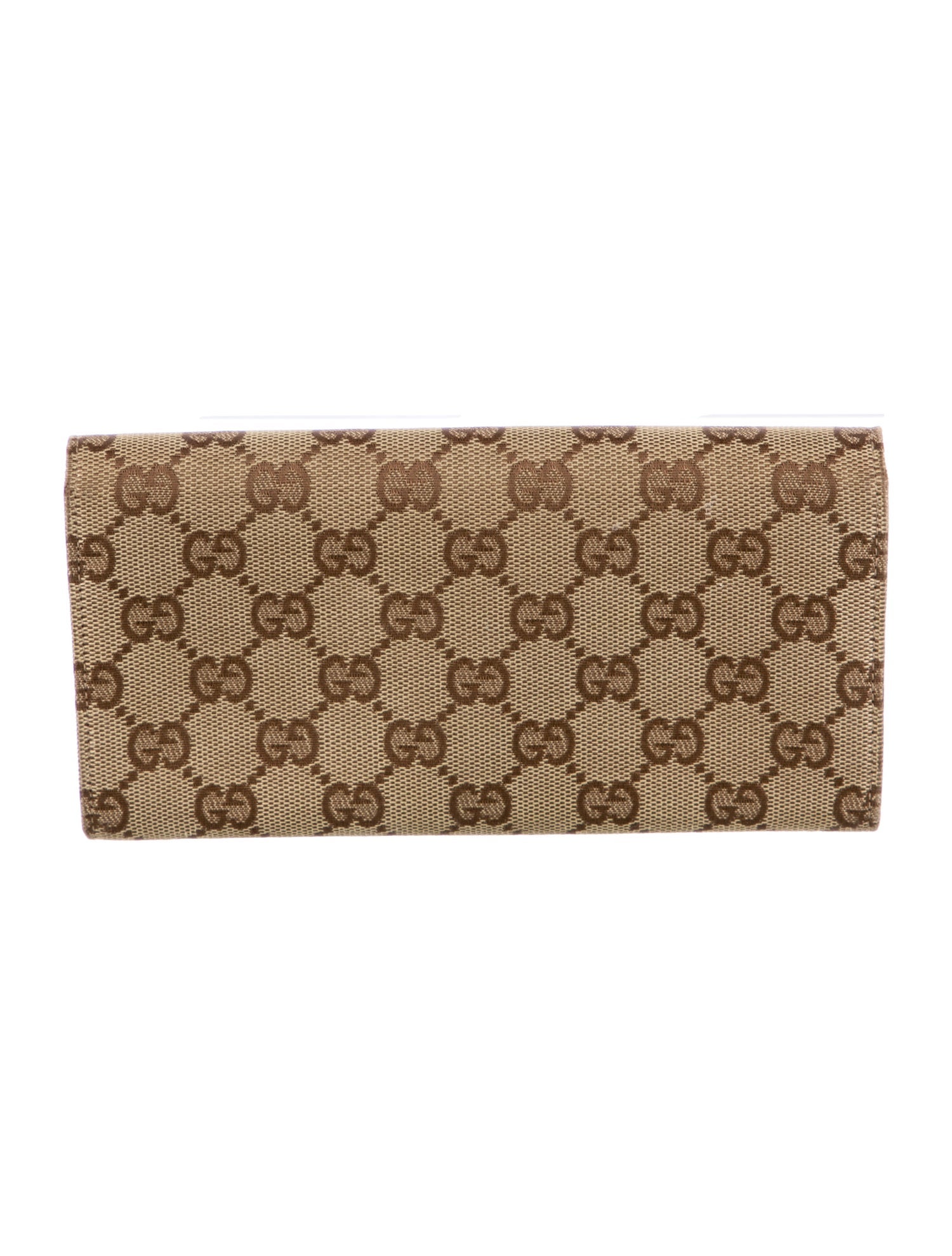 Gucci GG Canvas Canvas Continental Wallet