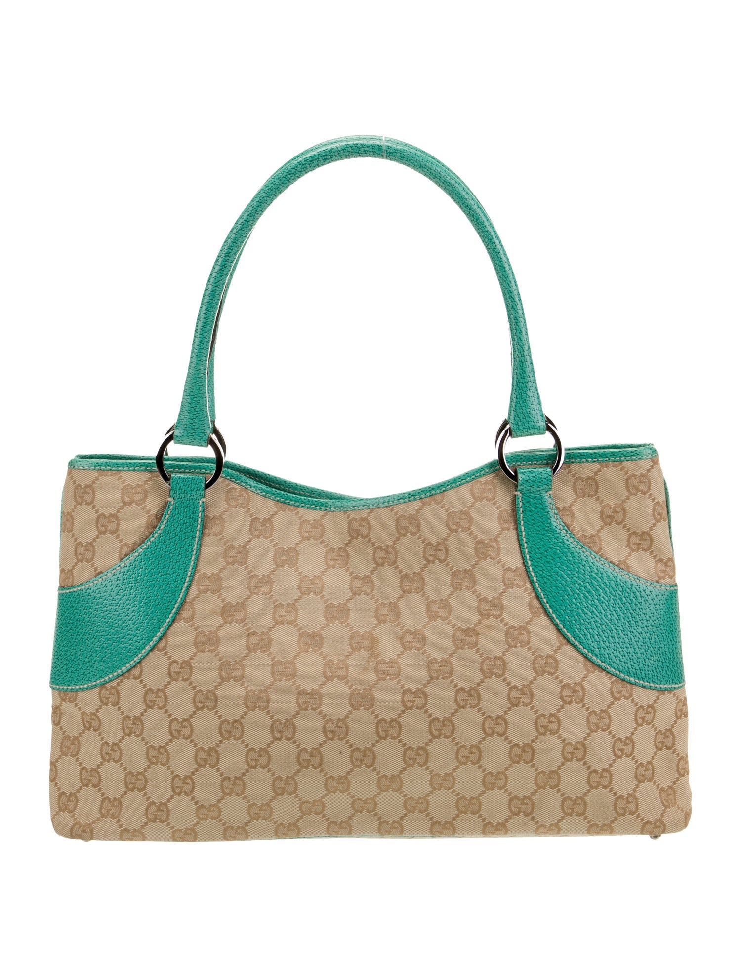 Gucci GG Canvas Shoulder Bag Vintage