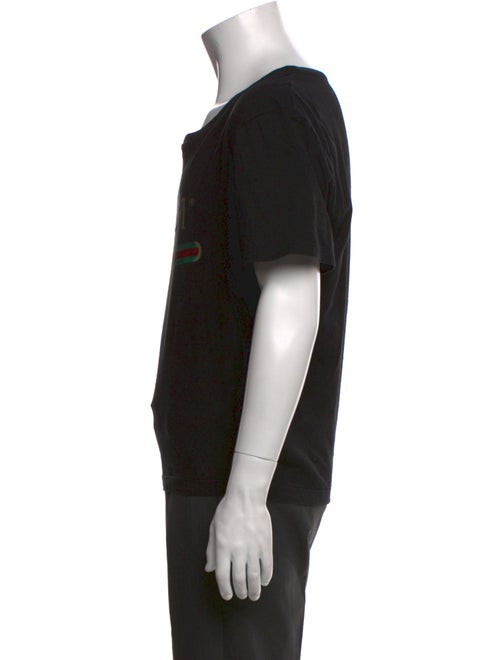 Gucci Web Accent Scoop Neck T-Shirt