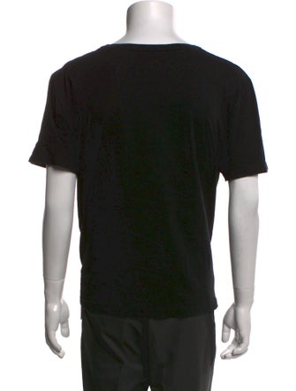 Gucci Web Accent Scoop Neck T-Shirt