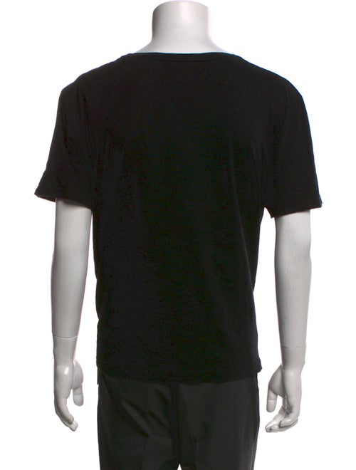 Gucci Web Accent Scoop Neck T-Shirt