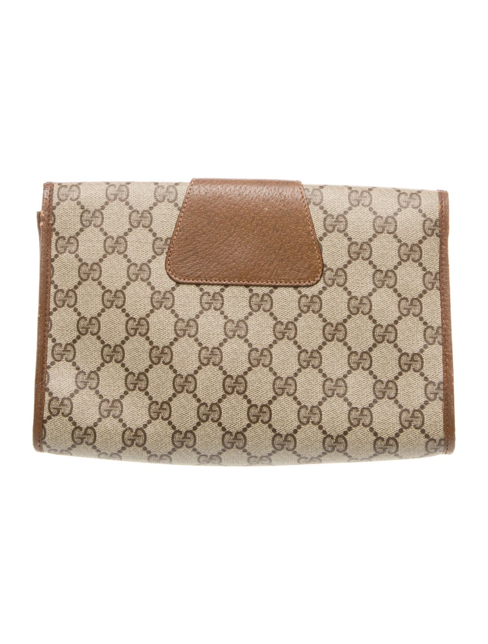 Gucci Clutch Neutrals GG Plus, Web Accent & Inter… - image 4