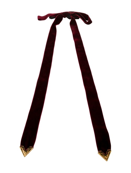 Gucci Velvet Tie