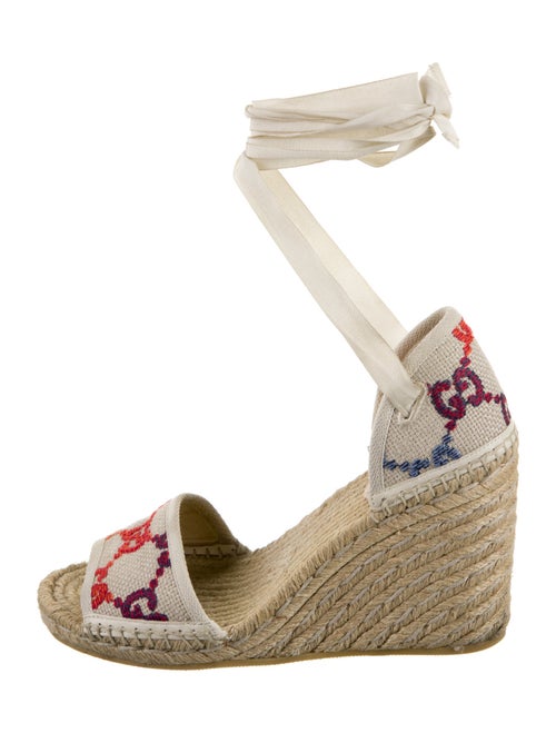 Gucci Canvas Printed Espadrilles