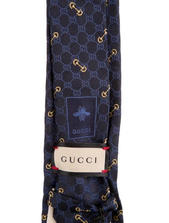 Gucci Silk Pattern Tie