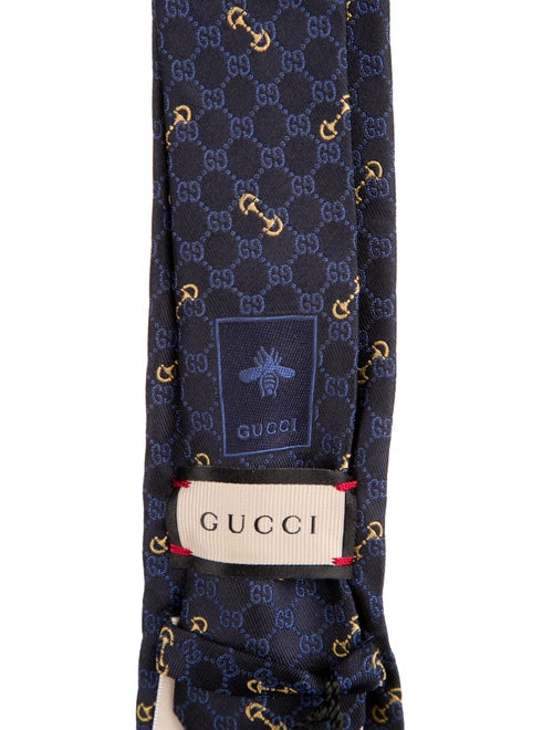 Gucci Silk Pattern Tie