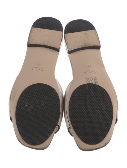Gucci Interlocking G Logo Leather Slides