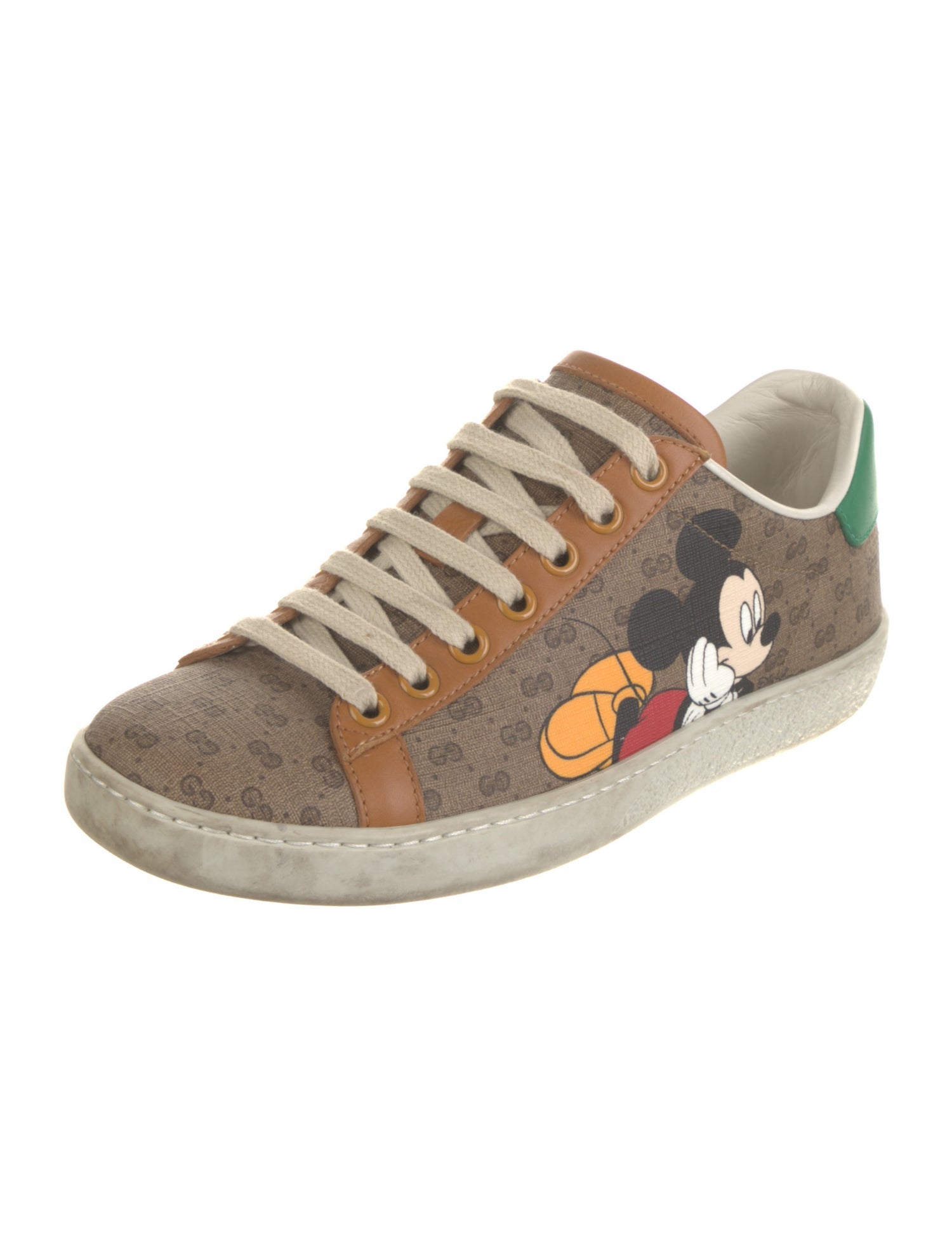 Gucci Micro GG Monogram Printed Sneakers