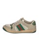 Gucci Web Accent Leather Sneakers