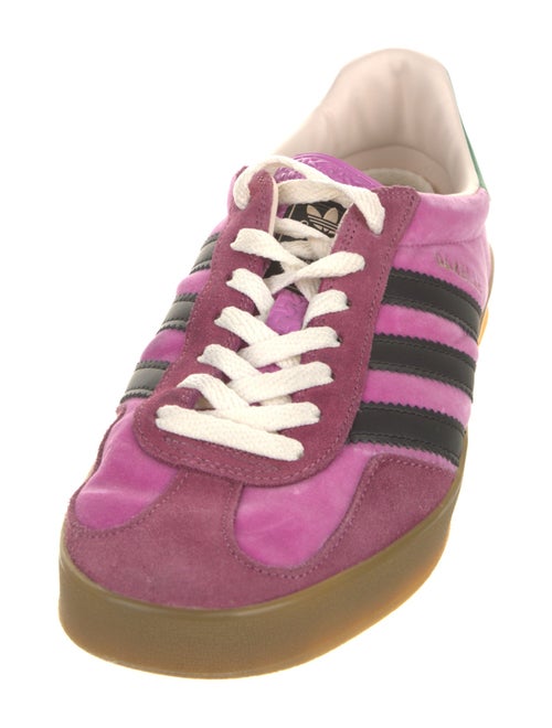 Gucci x Adidas Gazelle 'Pink Velvet' Sneakers