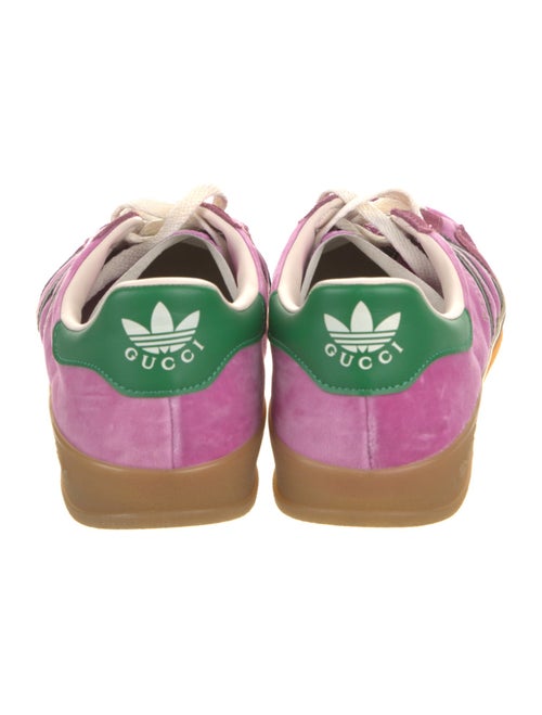 Gucci x Adidas Gazelle 'Pink Velvet' Sneakers