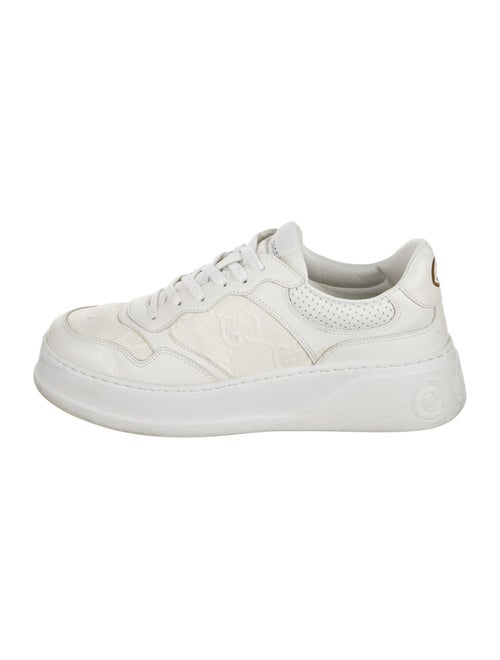 Gucci GG Embossed Leather Sneakers