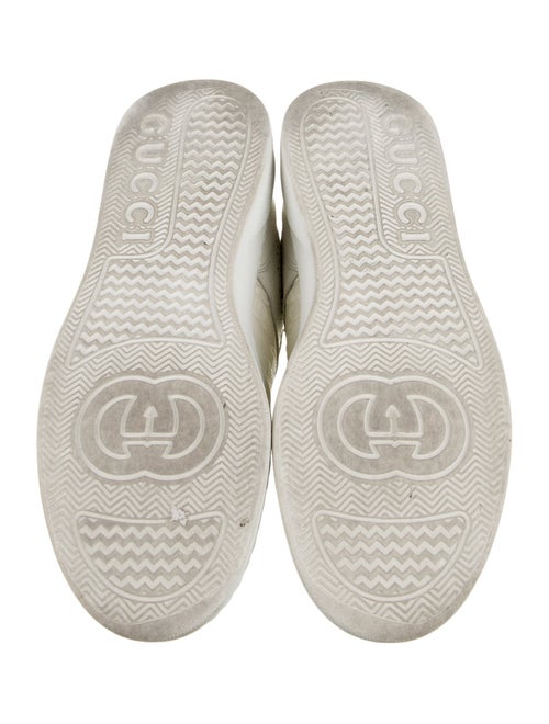 Gucci GG Embossed Leather Sneakers