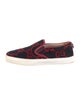 Gucci Velvet Printed Loafers