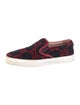 Gucci Velvet Printed Loafers